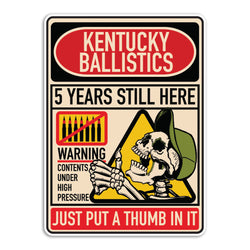 KB 5 Year Anniversary Sticker