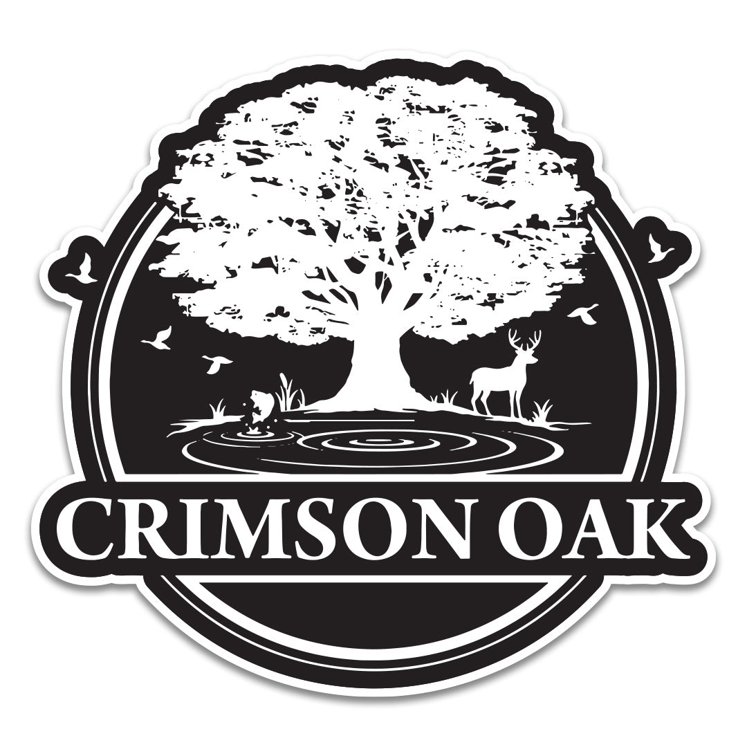 Crimson Oak Sticker