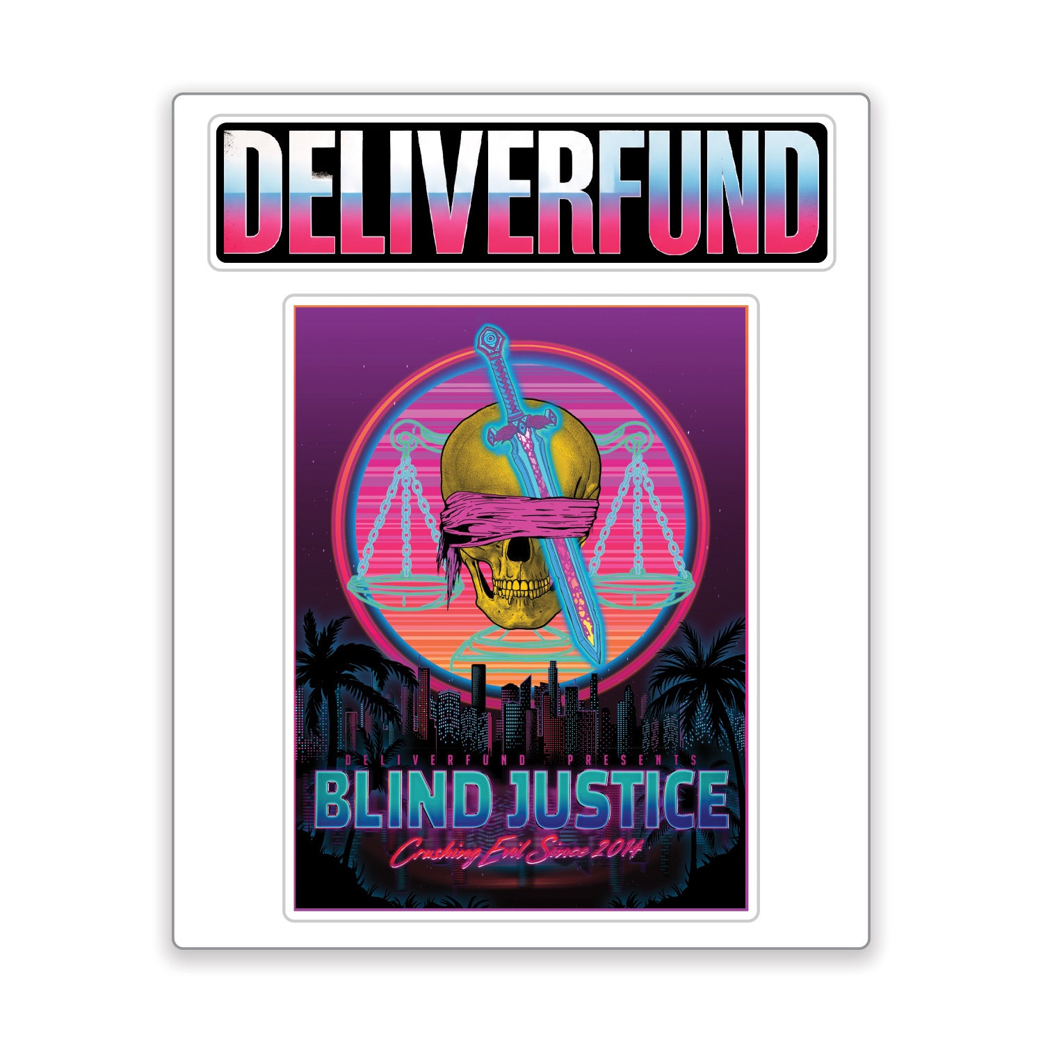 Blind Justice Sticker Pack