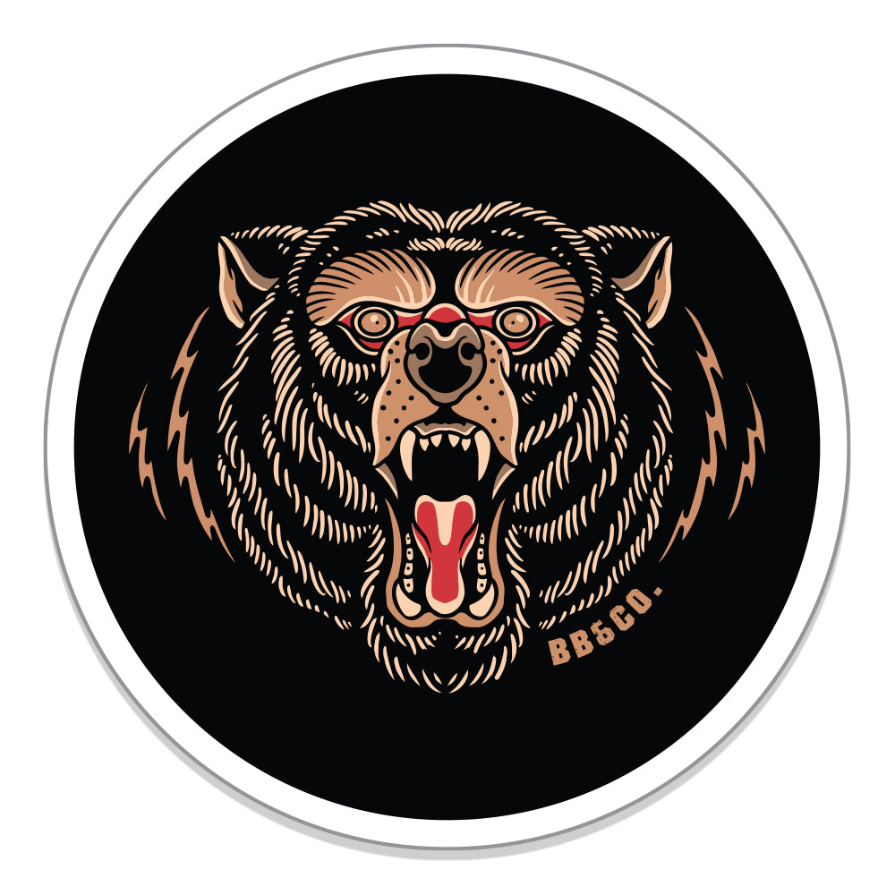 Bunker Bear Sticker