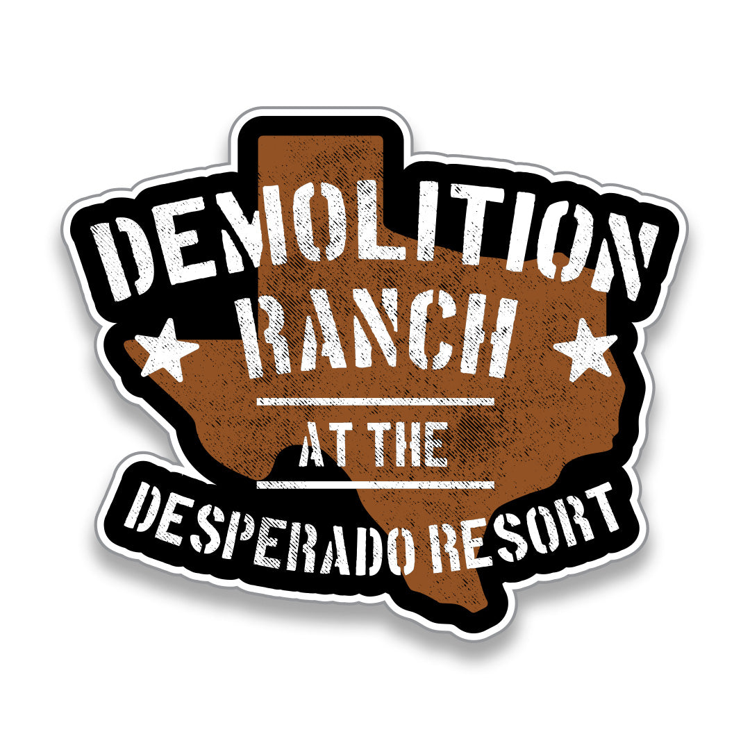 Texas Desperado Sticker