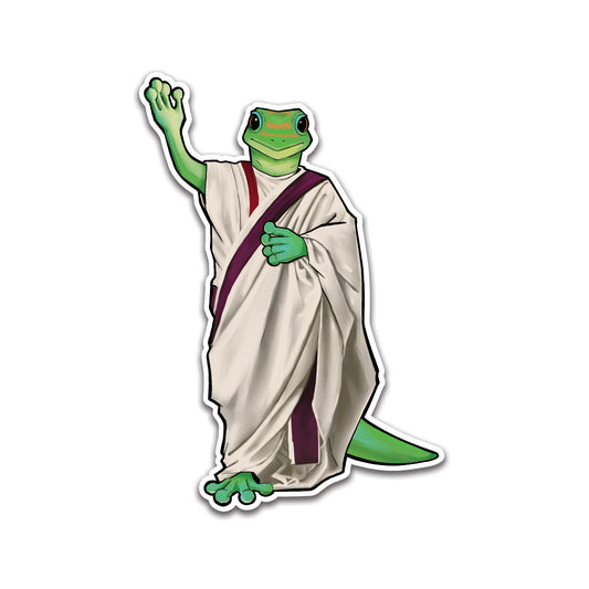 Gecko Roman Sticker