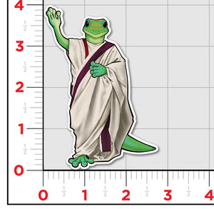 Gecko Roman Sticker
