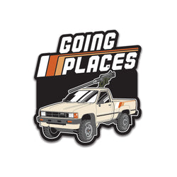 Going Places Sticker