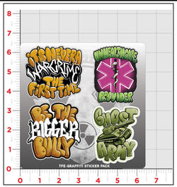 TFE Graffiti Sticker Pack