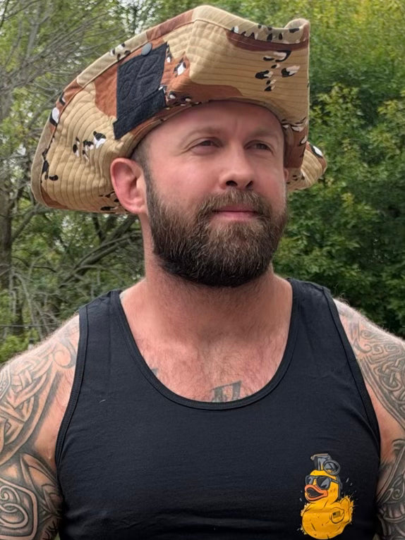 Tricorn Patch Hat