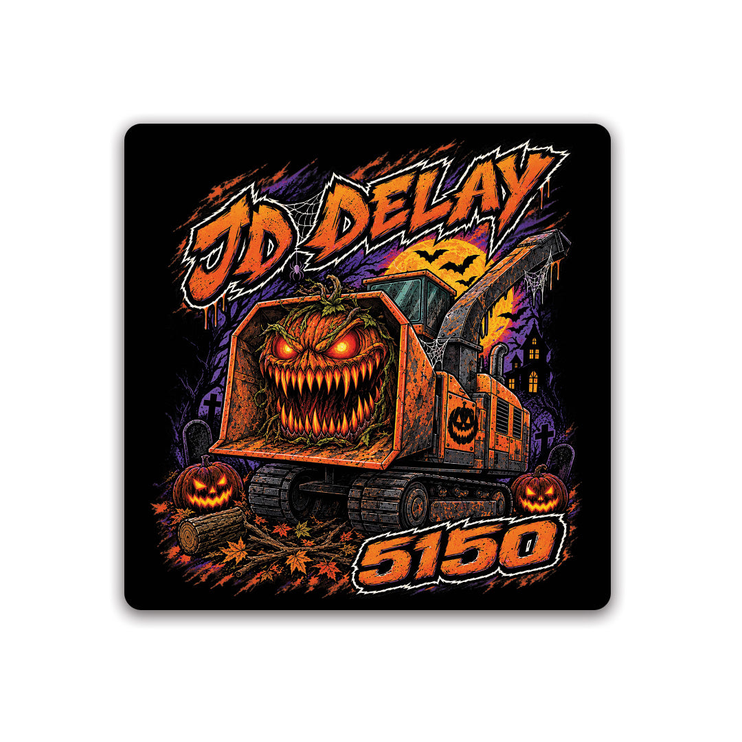 Spooky Chippy Sticker
