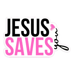Jesus Saves Sticker