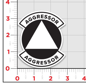Aggressor Sticker