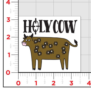 KB Holy Cow Sticker