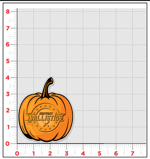 KB Pumpkin Logo Sticker