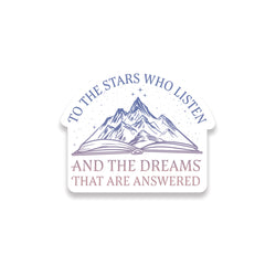 To The Stars Sticker