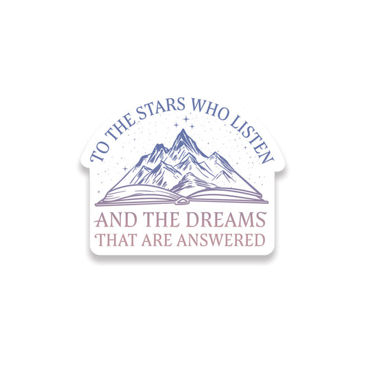 To The Stars Sticker