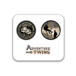 Action Adventure Twins Helmet Sticker Pack