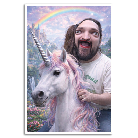 Okay Unicorn Sticker