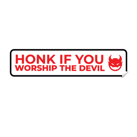 RC Devil Bumper Sticker