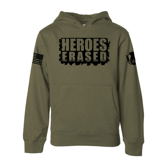 Kids Heroes Erased Hoodie