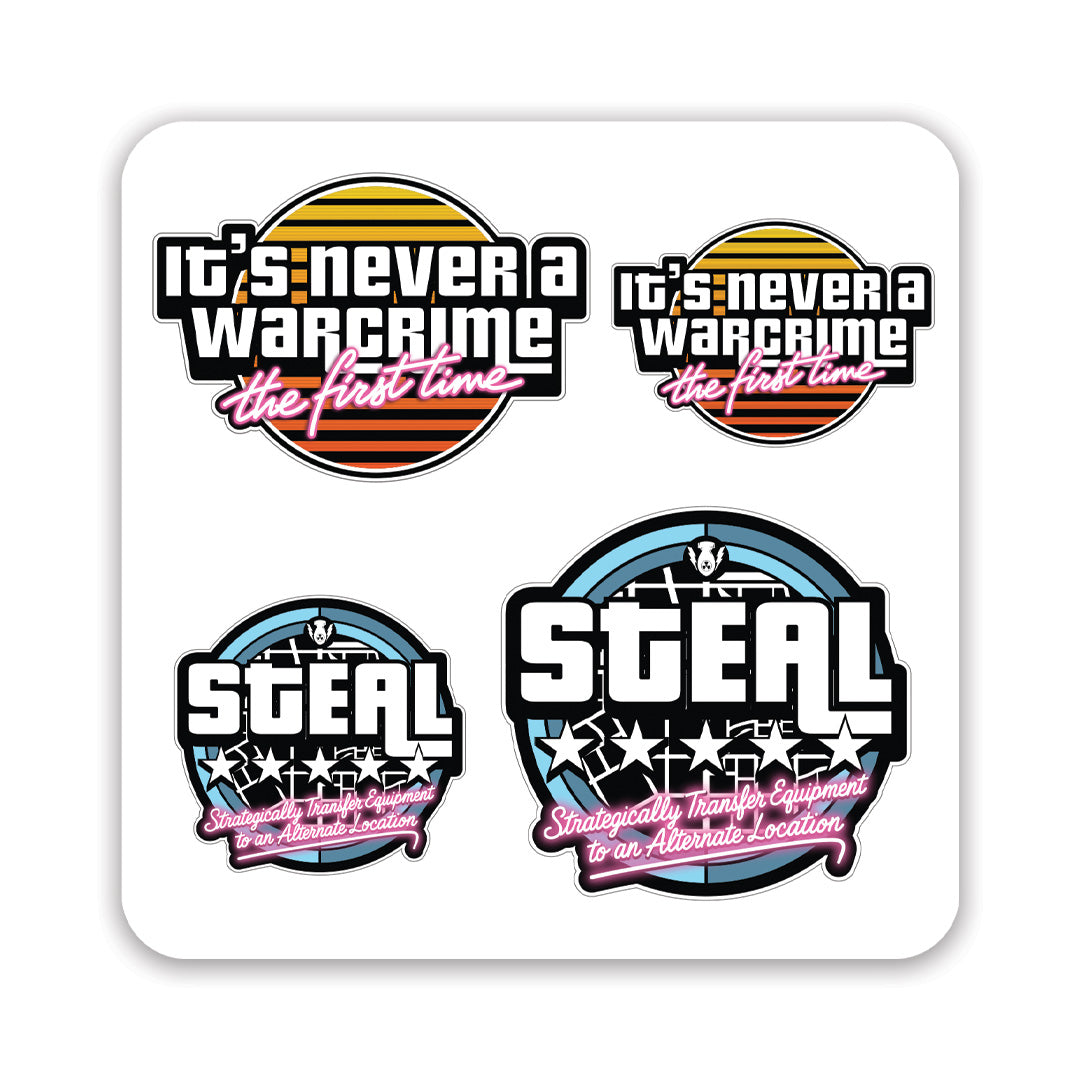 GTA War Crime / GTA STRAL Sticker Pack