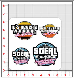 GTA War Crime / GTA STRAL Sticker Pack
