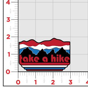 Take A Hike Sticker