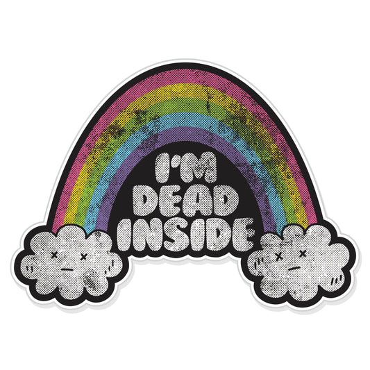 I'm Dead Inside Sticker