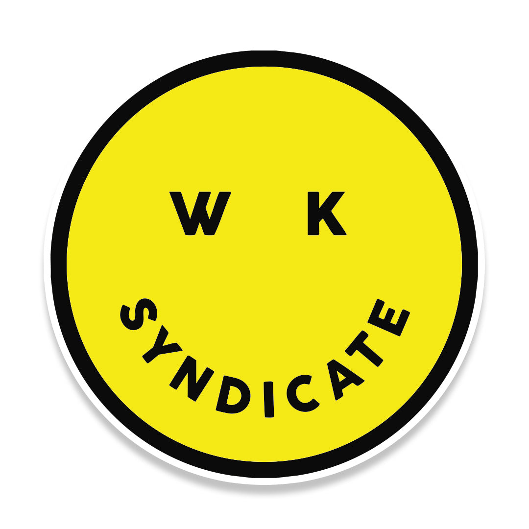 WKS Original Smiley Sticker