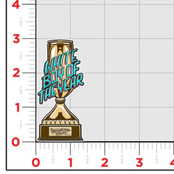 White Boy Of The Year Sticker