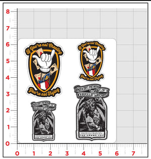 If You're Not Cheating/ Swamp Fox Sticker Pack