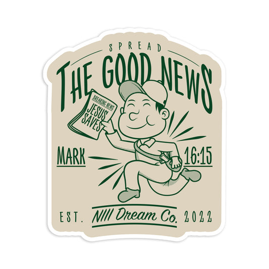Good News Sticker