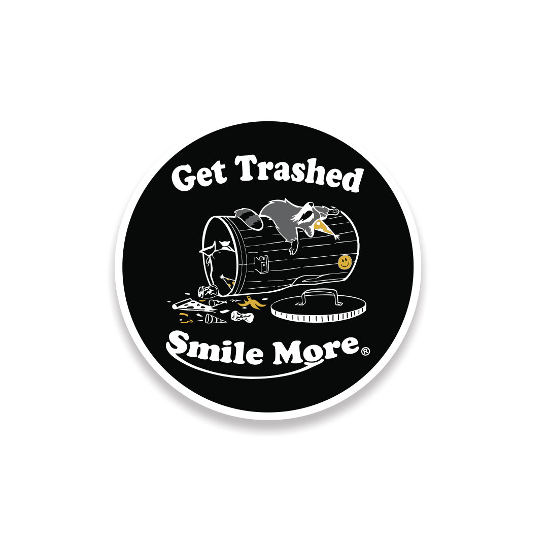 Get Trashed Sticker