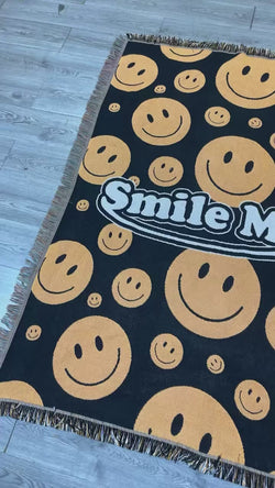 Smile More Blanket