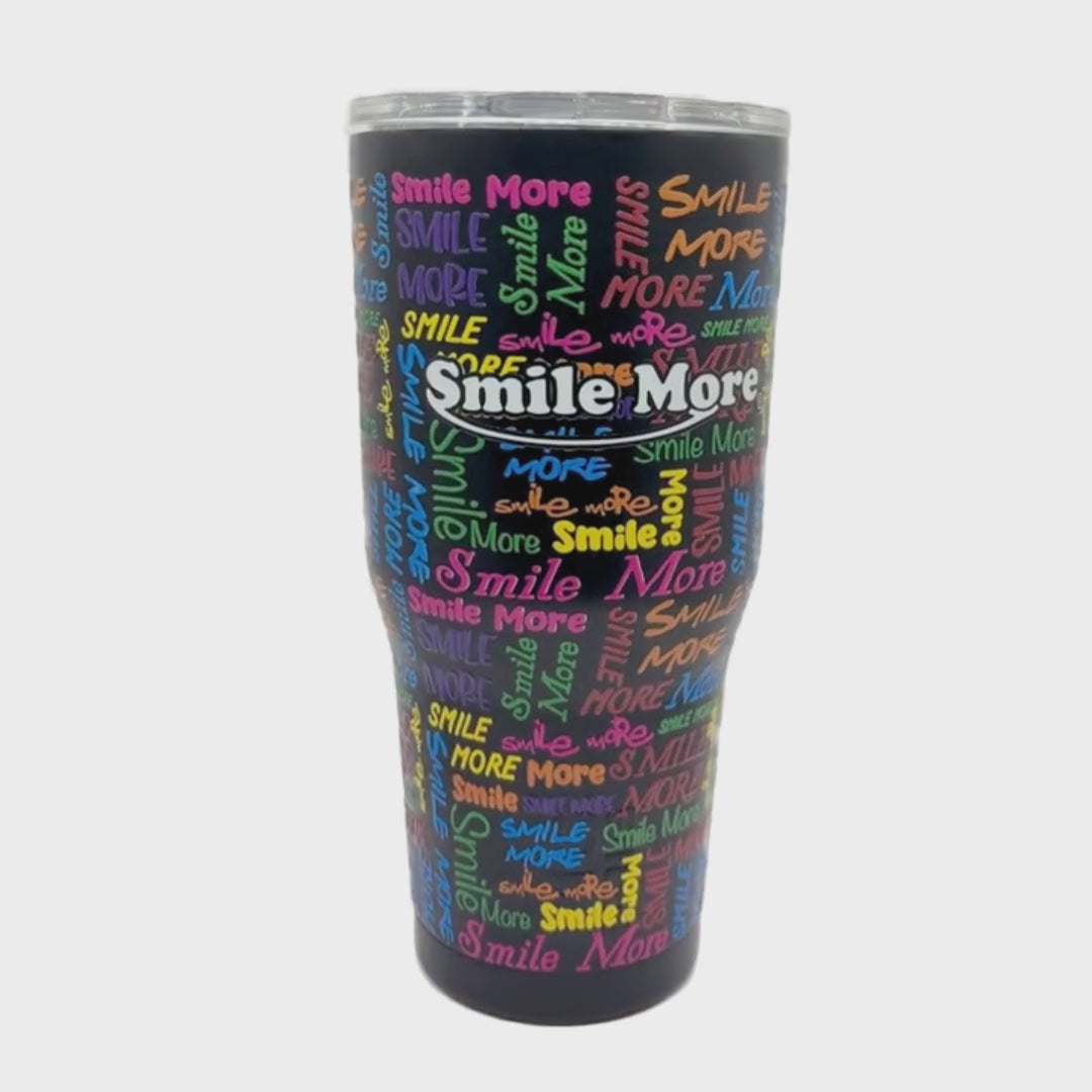 Colorful Smile More Tumbler
