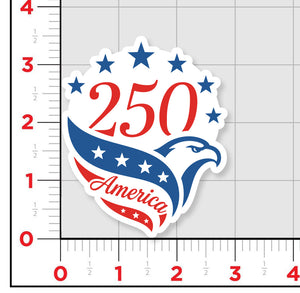 America: 250 Years Sticker