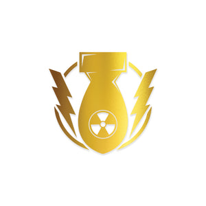 Bomb Giveaway Decal
